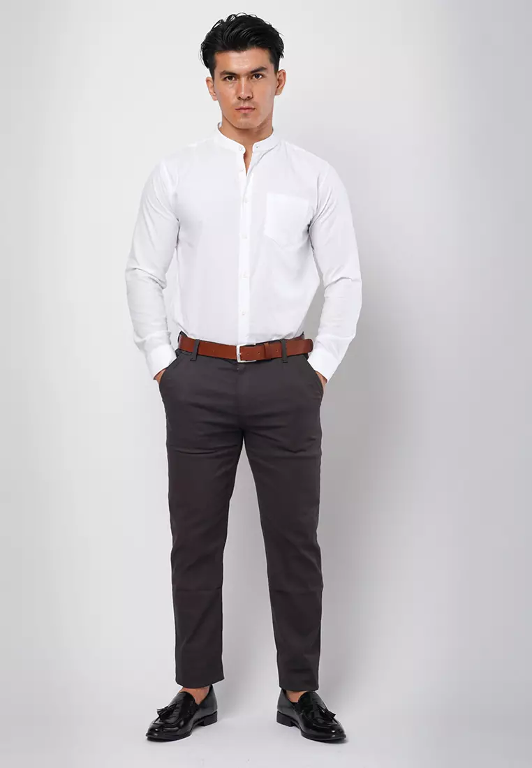 Super White Oxford Shanghai Shirt