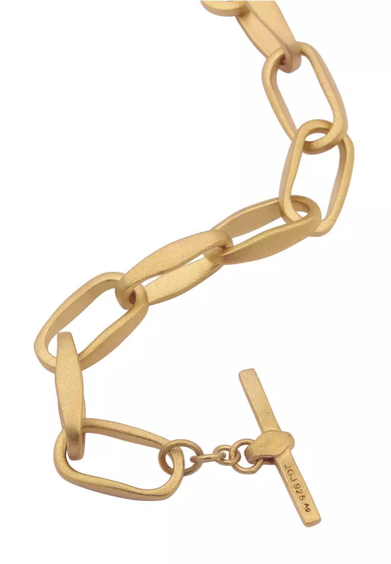 Bracelet Basic Link Chain Gold Plated