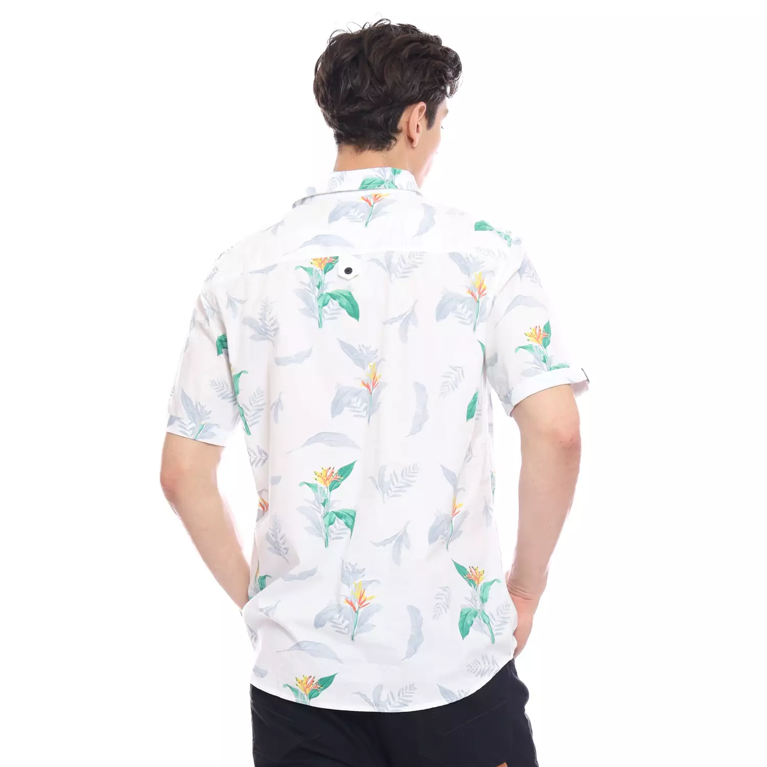 Dragon Kemeja Lengan Pendek Pria Botanical Men Shirt Short Planet Surf