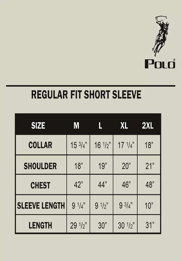 Polo Haus - Men’Cotton Plain Regular Fit Short Sleeve
