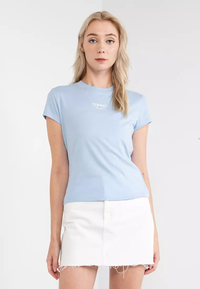 Tommy hilfiger logo tee cheap