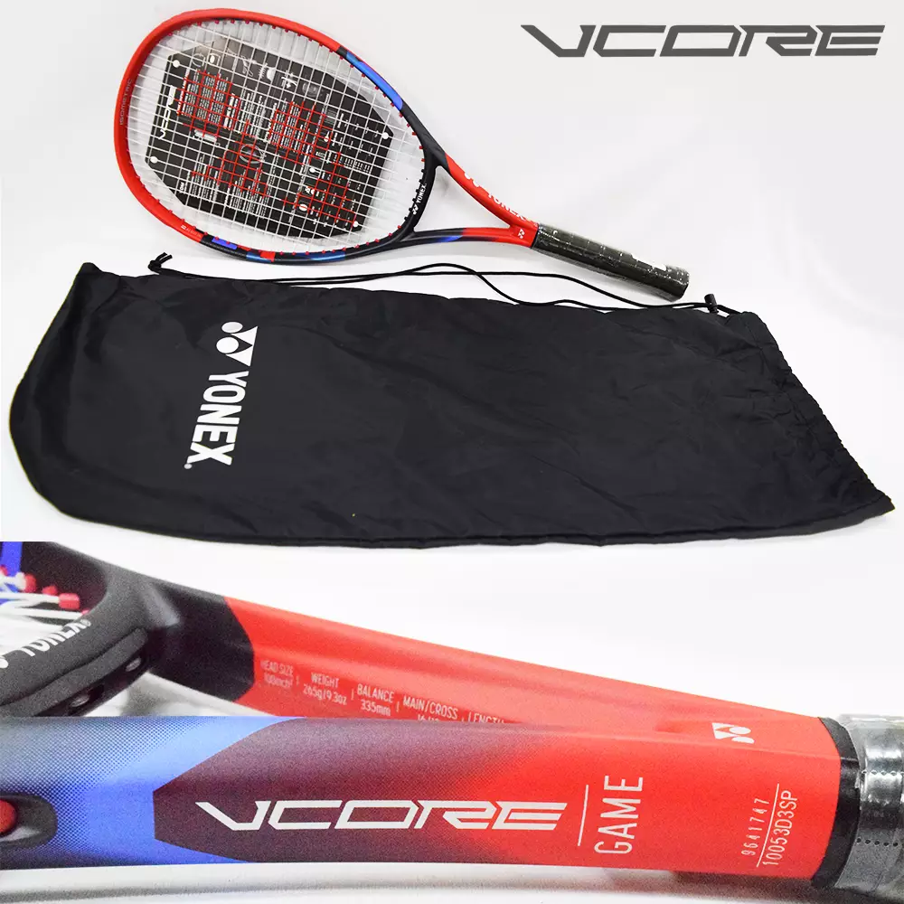 Raket Tenis Yonex Vcore Game Scarlet 265g
