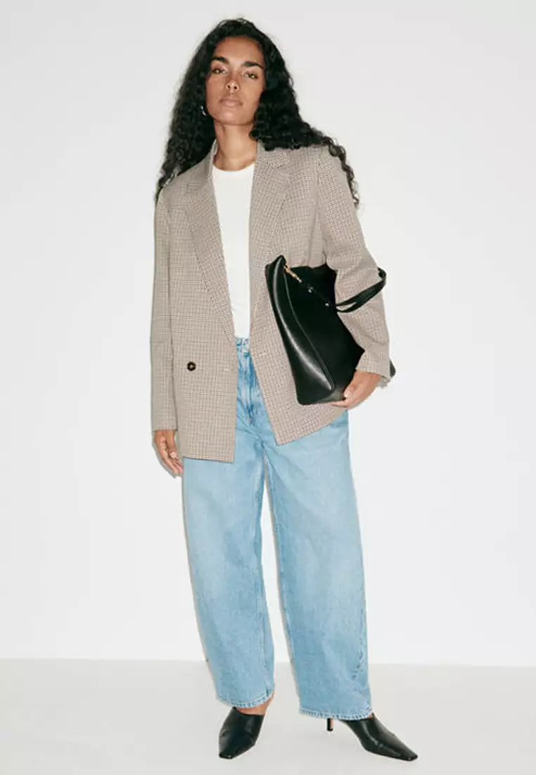 Micro-Houndstooth Jacket