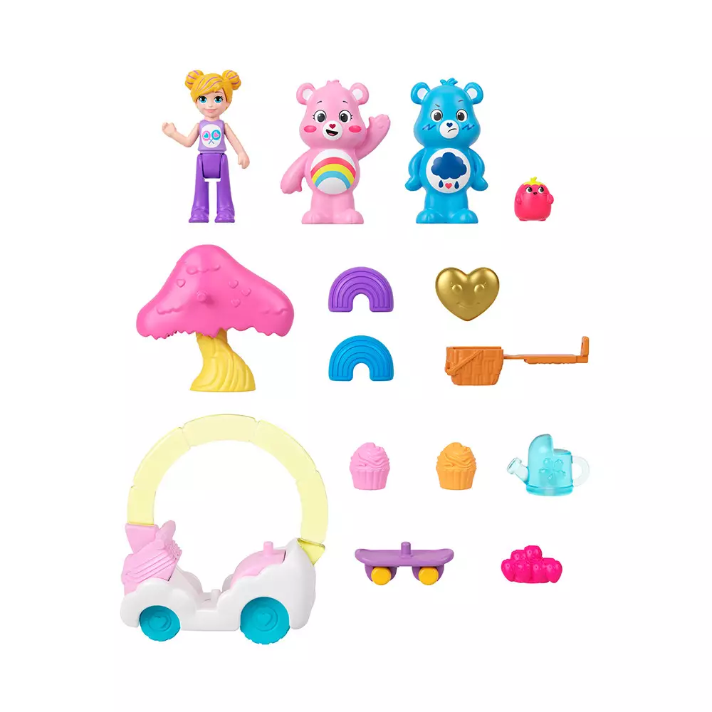POLLY POCKET PLAYSET CARE BEARS RANDOM
