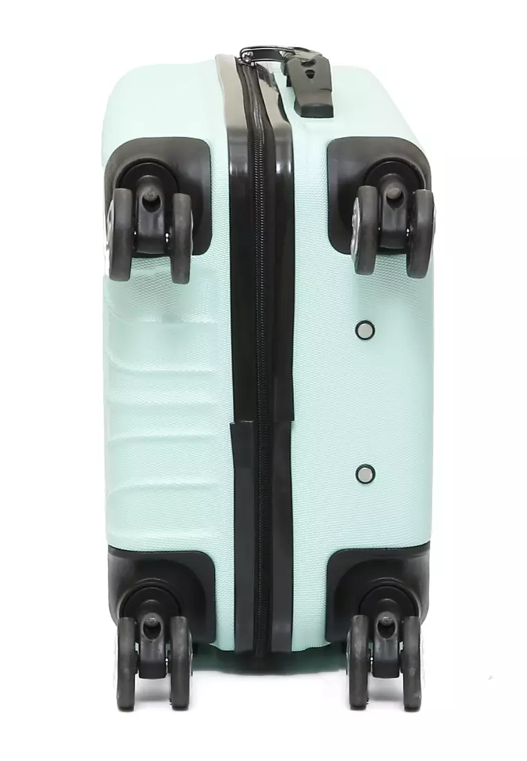 Carlton Tas Koper Hardcase Unisex Size 20Inch Suitcase Combination Lock Large Compartment Material ABS+PVC Coated ORIGINAL - Mint