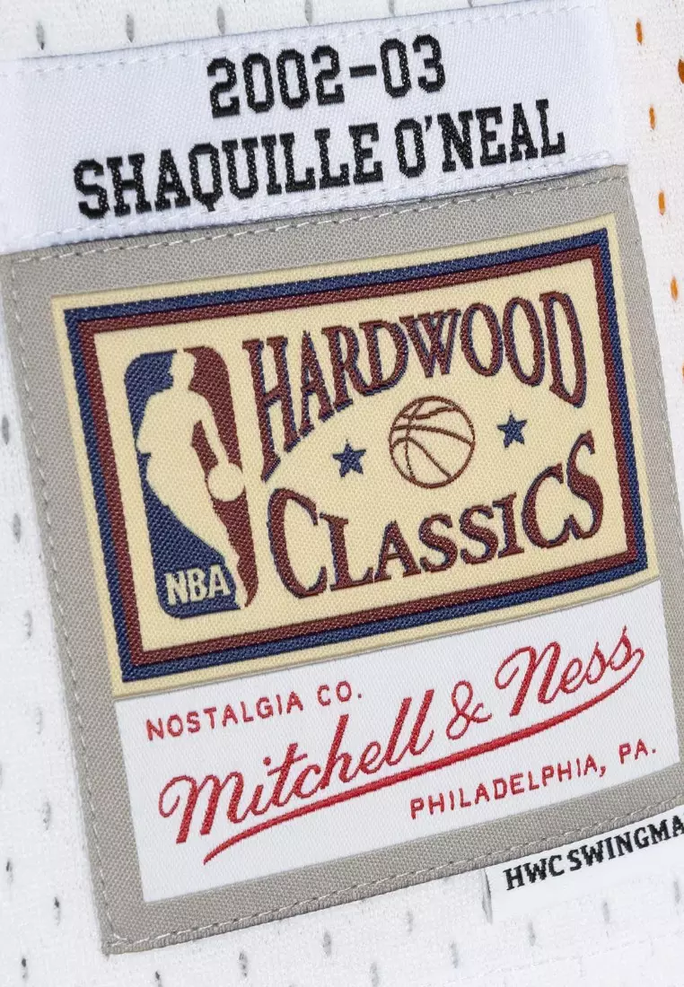 #34 Shaquille O'Neal 2002 Los Angeles Lakers  Swingman Basketball Jersey