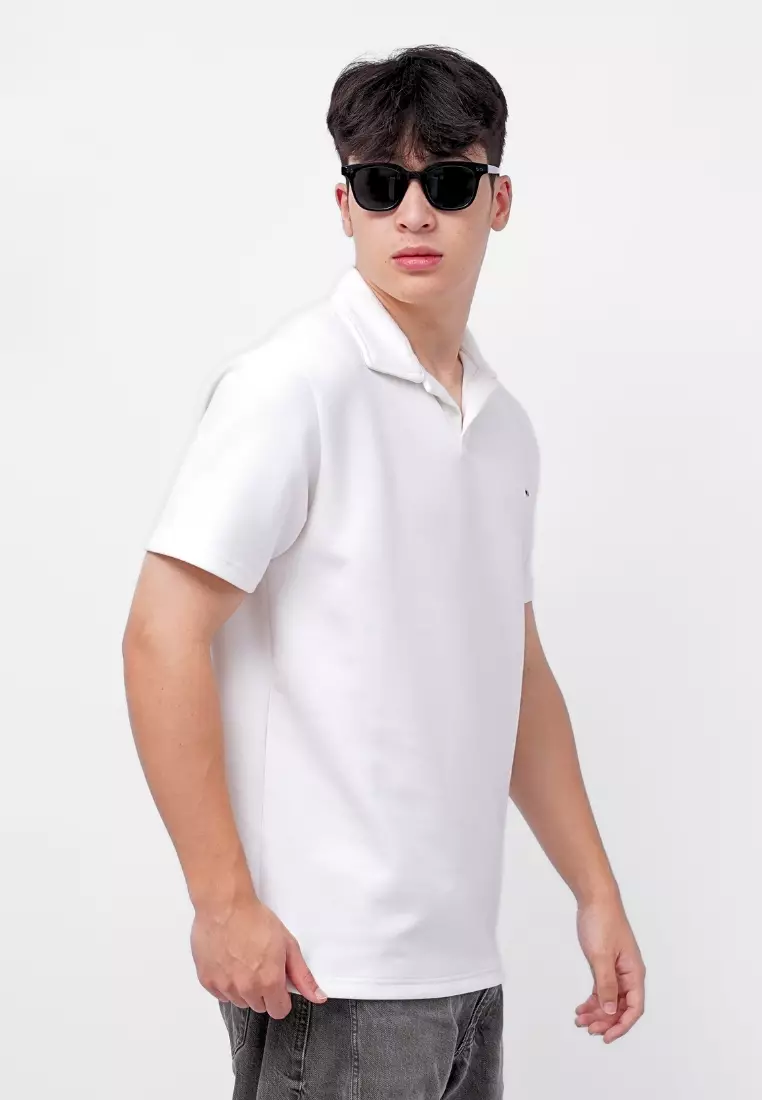 Ryusei Polo Pria Kaze Basic White