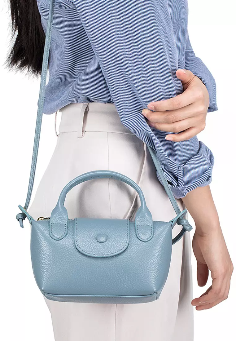 Multi Purpose Full Grain Leather Mini Cross-Body Bag JW AN-2305