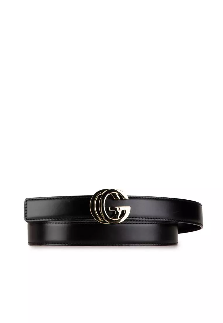Non leather gucci belt discount