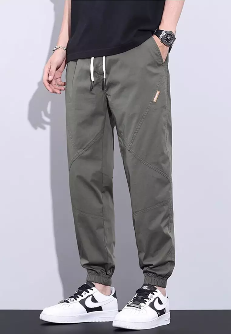 Drawstring Casual Jogger Pants