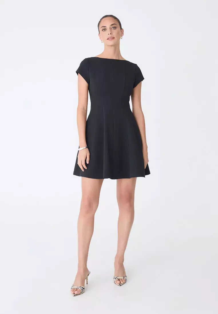 Darcy Short Sleeve Panel Dress
