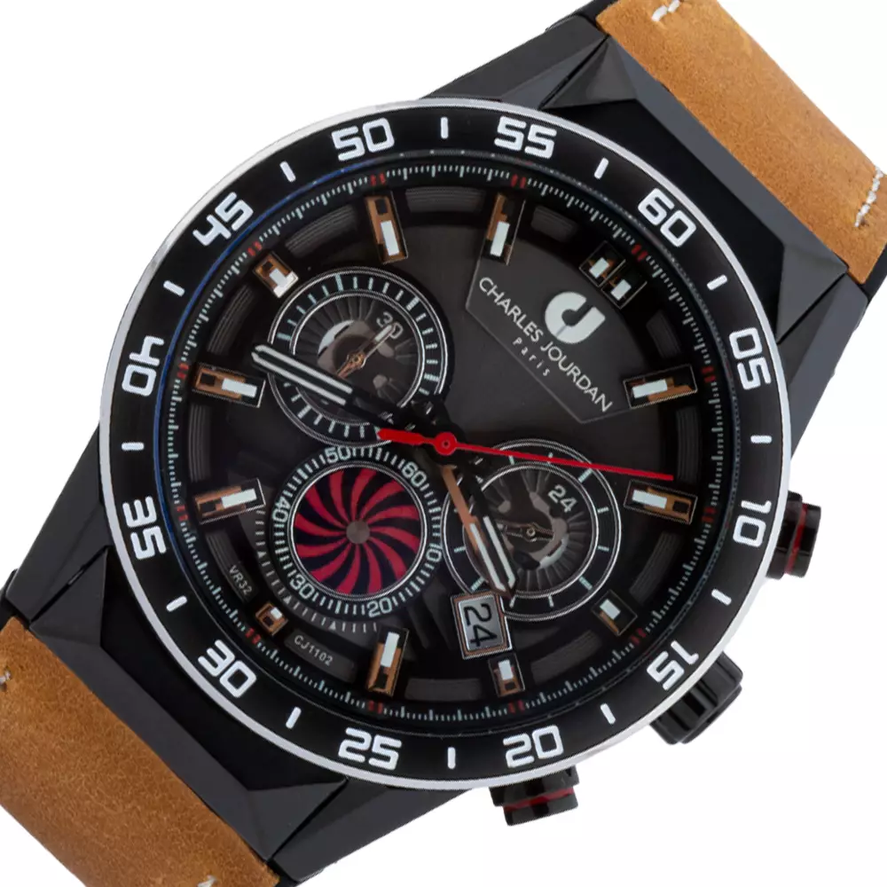 Jam Tangan Charles Jourdan  Jam Tangan Pria CJ1102-1742C Original