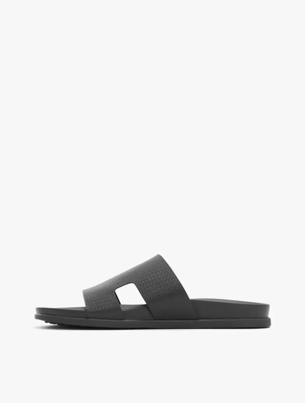 ALDO Mondi Men's Flat Sandals- Black - Black