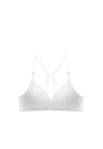 W.Excellence white Premium White Lace Lingerie Set (Bra and Underwear) BBF83US643E225GS_1