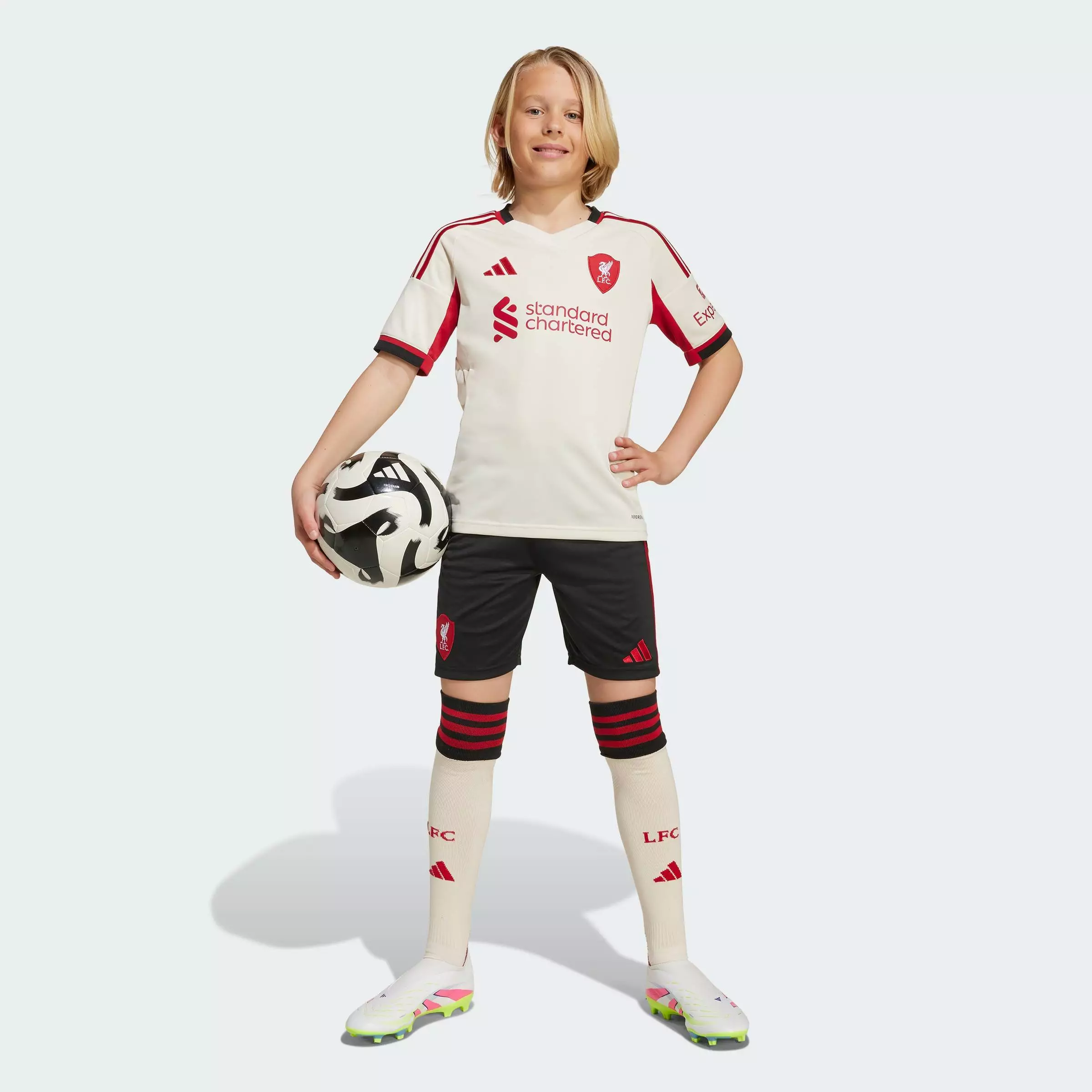 Football Liverpool FC 25/26 Away Jersey Unisex White JV6453