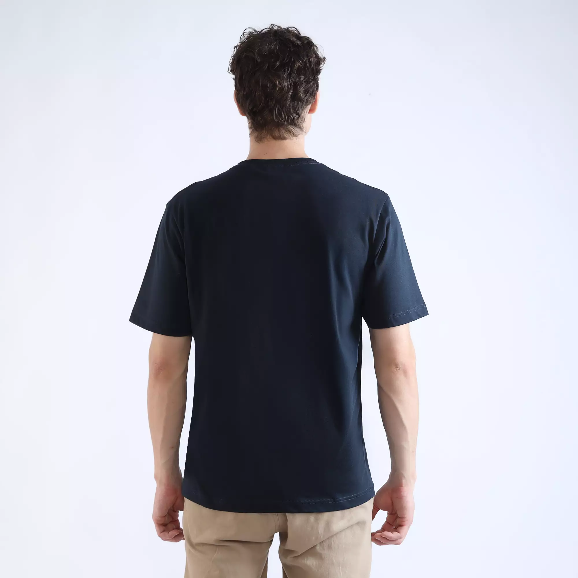 Larusso Regular Fit Premium Pocket Tee - Sky Captain Blue