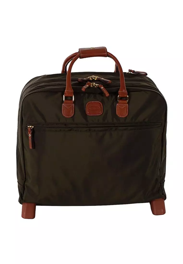 BRIC'S X-Travel Pilotcase Luggage (Olive)