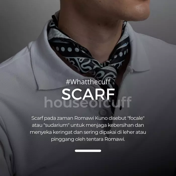 Houseofcuff Scarf Syal Bandana Leher Pria Formal X20