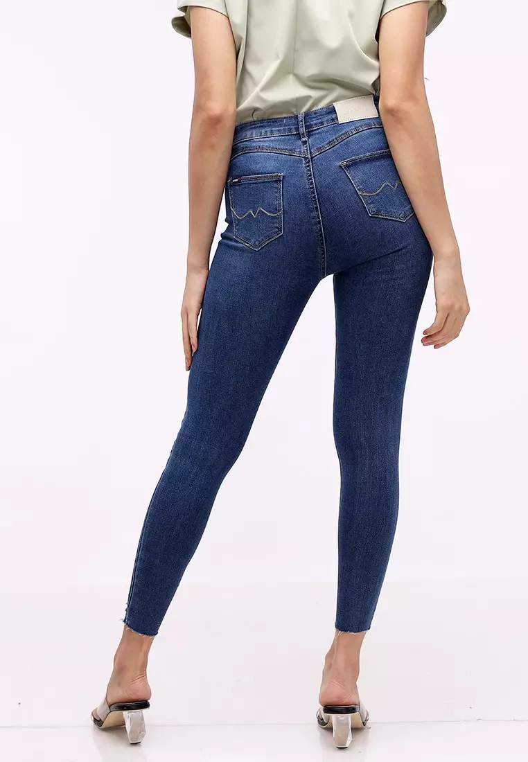 Buy Hotkiss Denim Mid Waist Ankle Length Jeans 2024 Online