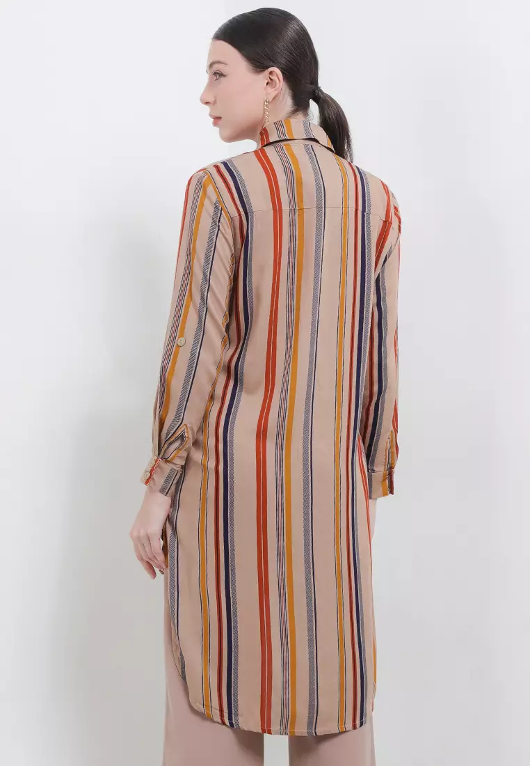 Tunik Motif Garis