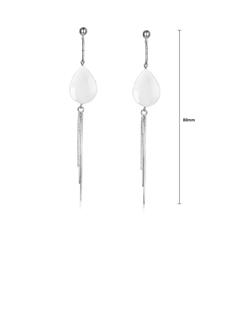 Buy Glamorousky 925 Sterling Silver Elegant Romantic Fashion Shell