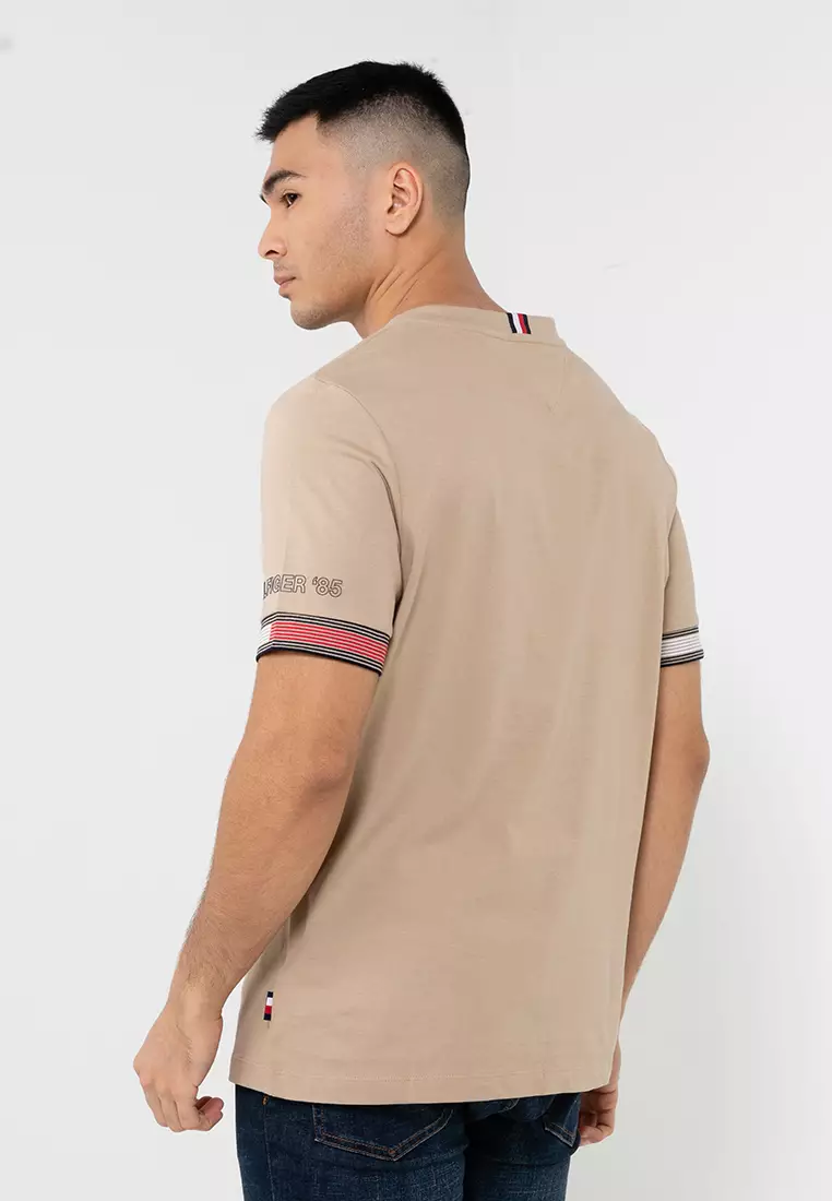 Flag Cuff Tee