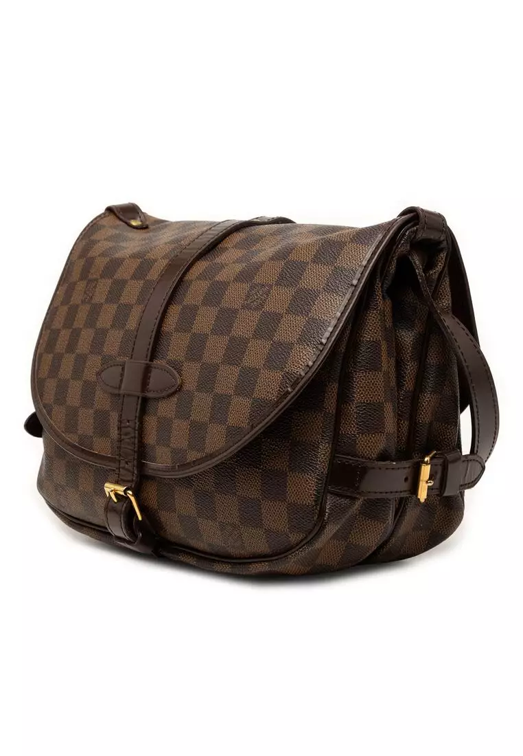 Pre-Loved Louis Vuitton Damier Ebene Saumur 30