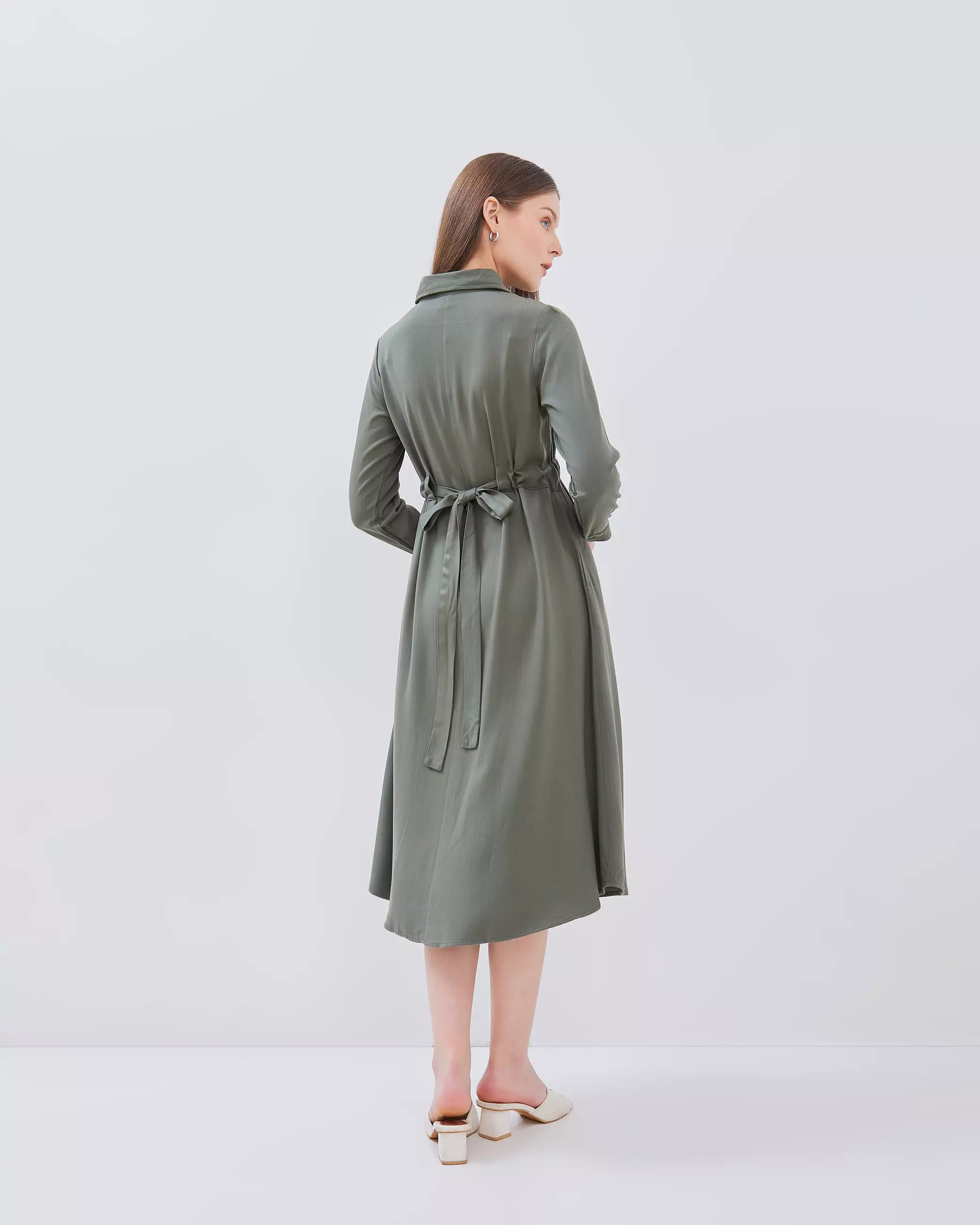 AMK Tunik Wanita TN Aisyah Ls Sage Green