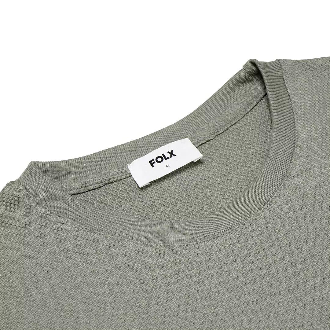 Honeycomb Pocket T-Shirt Green