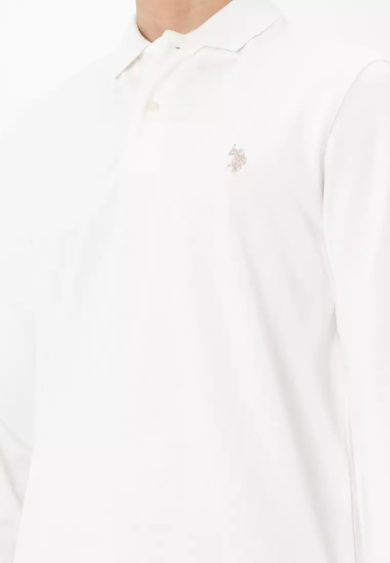 Logo Pique Polo Shirt