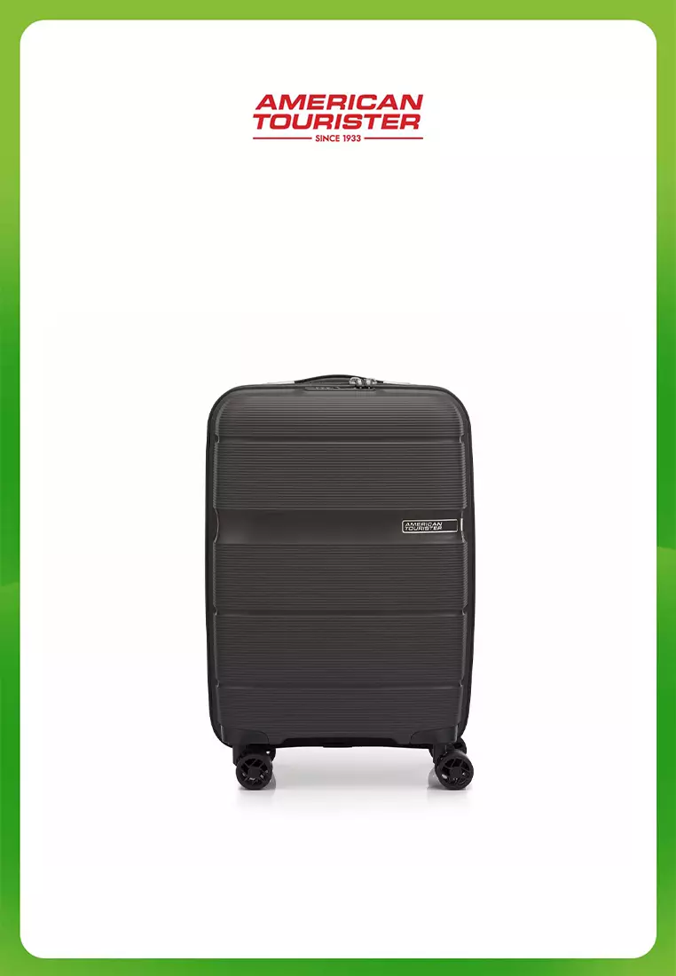 American Tourister Koper Hardcase Linex Spinner 20 Inch TSA ASR- Titanium