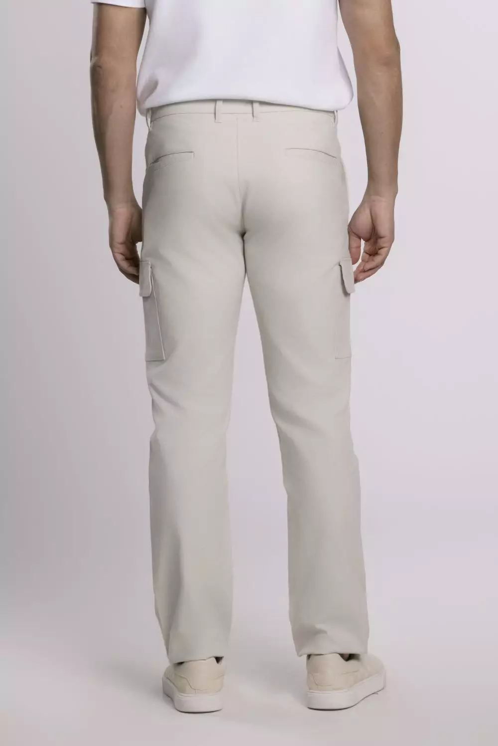 MOC - Celana Cargo Panjang Pria  Zico - Light Khaki