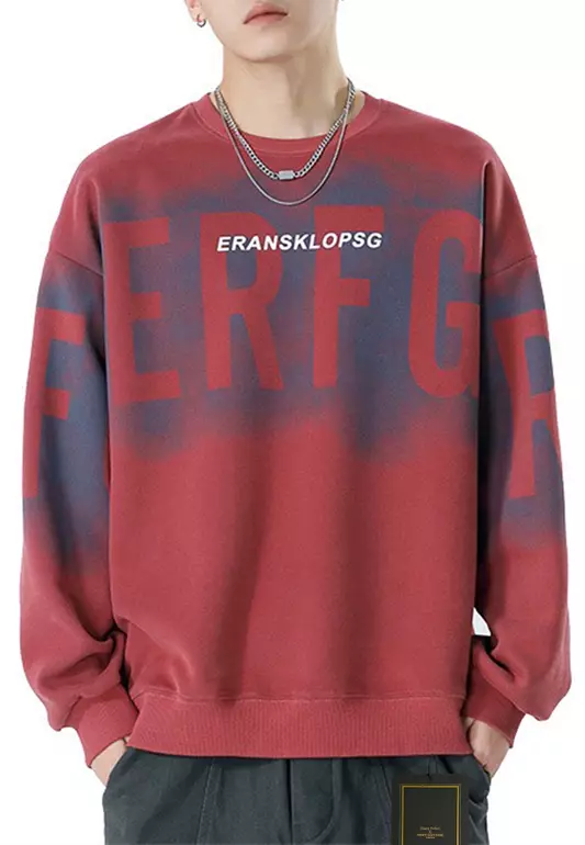 Letter Dye-Printed Sweatshirts HP81120