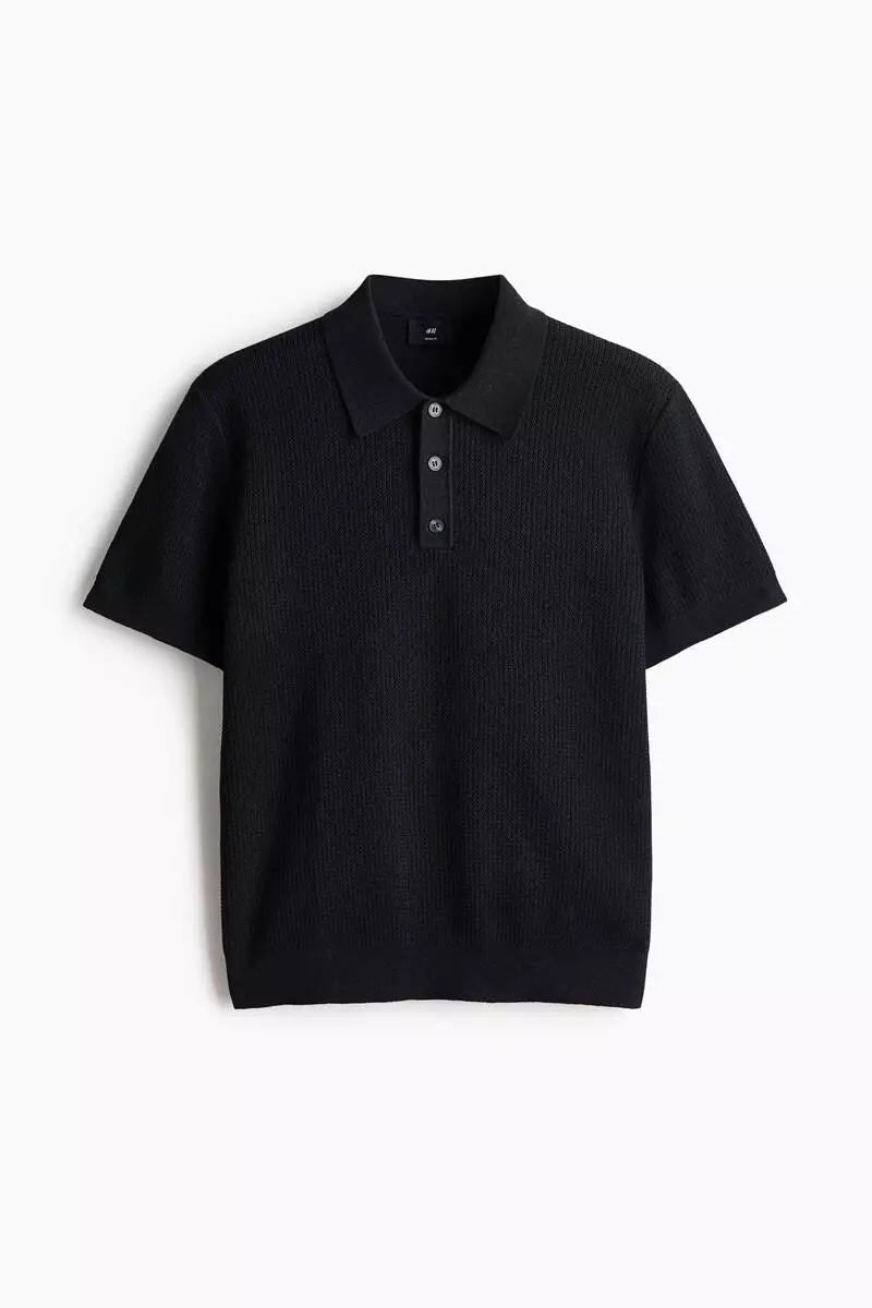 Regular Fit Knitted polo shirt