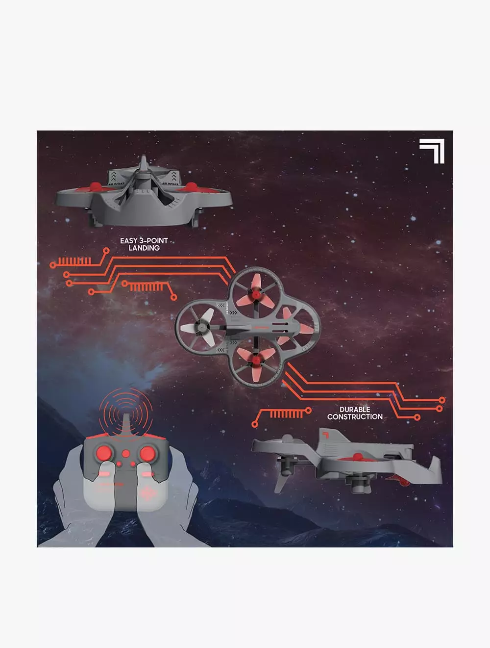 Sharper Image Drone Xtreme Airwave  - DCP1213014311