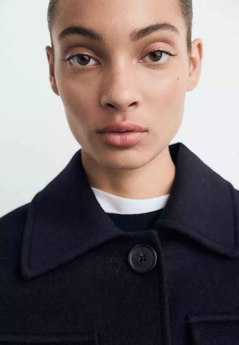 Wool Jacket With Pockets