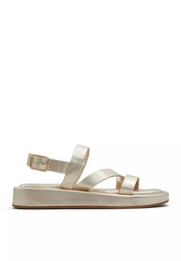 Aldo white sale platform sandals