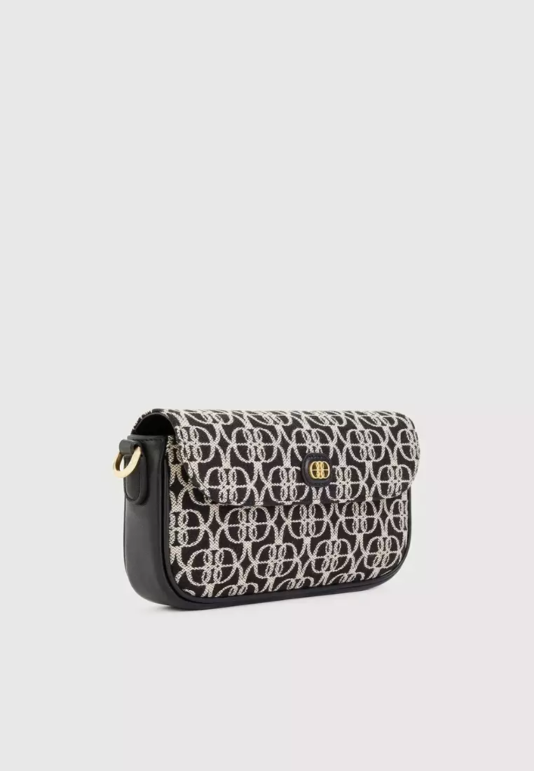 Nadia Monogram Shoulder Bag
