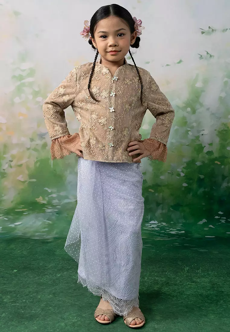 Lily Embroidered Kebaya Top