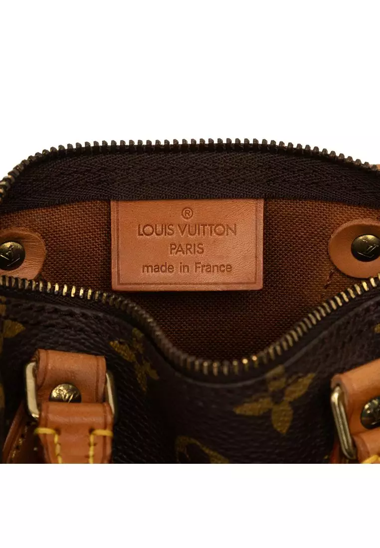 Pre-Loved Louis Vuitton Monogram Nano Speedy Bandouliere