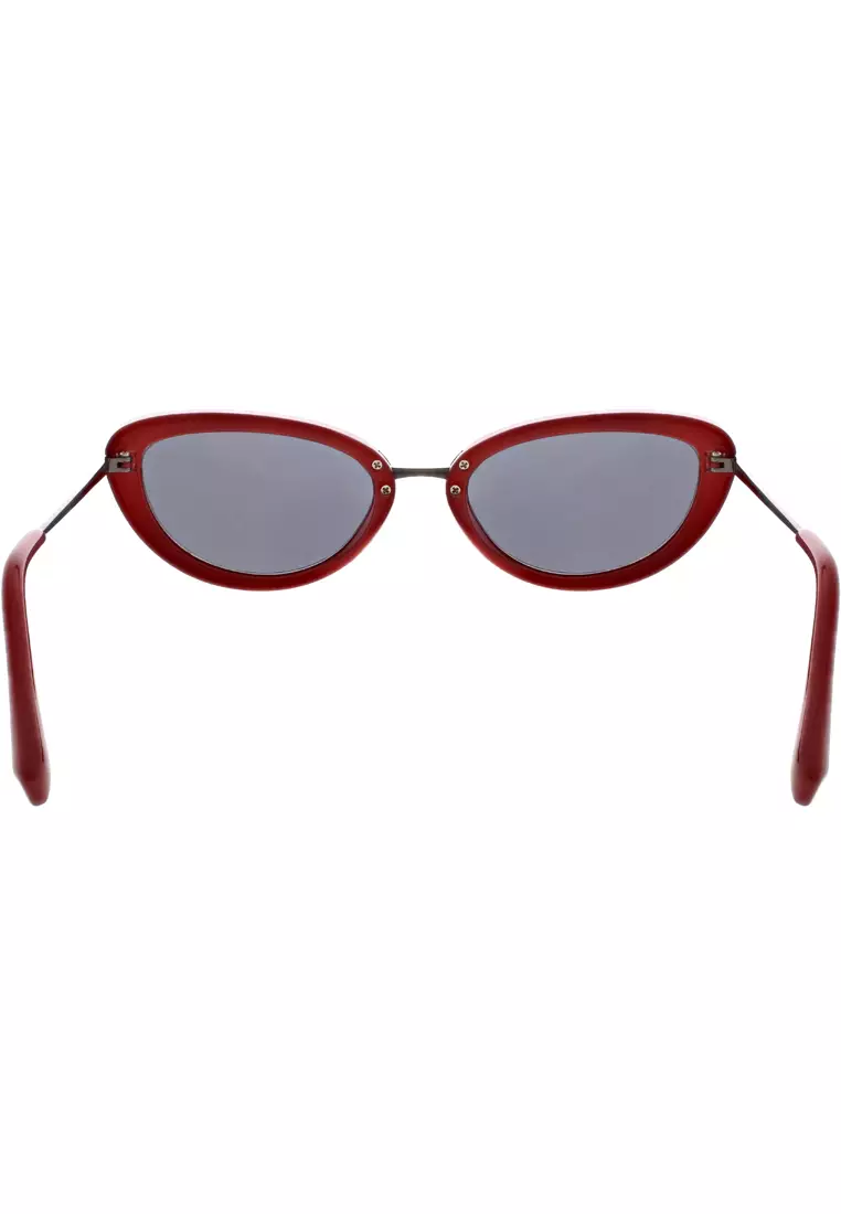 Kendall + Kylie Shiny Red Slim-Cat Combo Sunglasses