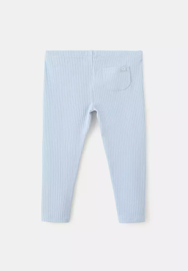 Cotton Ribbed Leggings