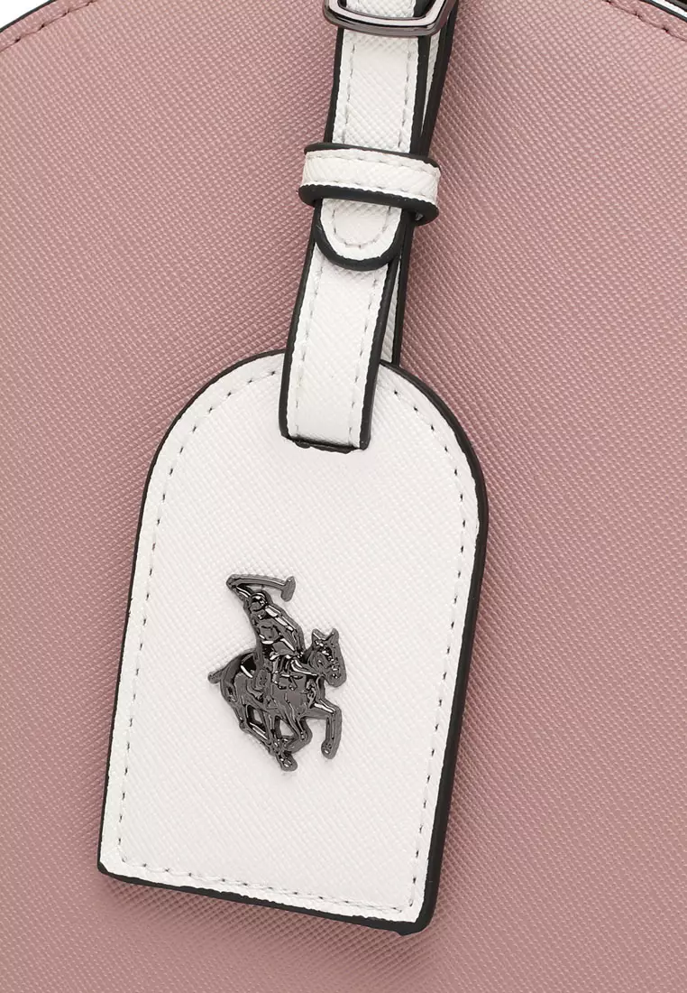 Women's Shoulder Bag / Sling Bag / Crossbody Bag (Tas Bahu / Tas Selempang Wanita) - Merah Jambu