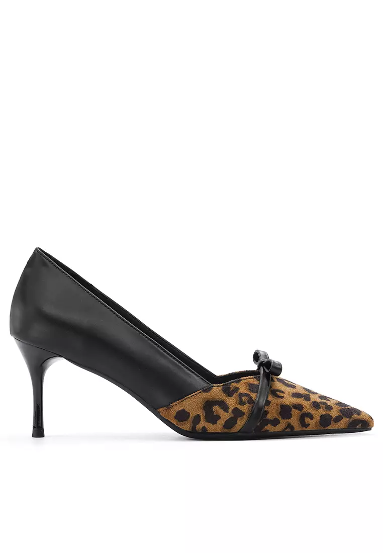 Discount on Twenty Eight Shoes  shoes - SKU: 7CM Bow Patchwork High Heels Shoes IF78823