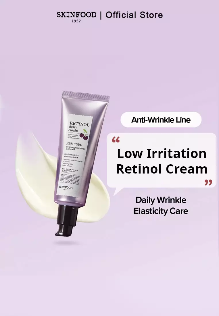 SKINFOOD - Black Cherry Retinol Daily Cream
