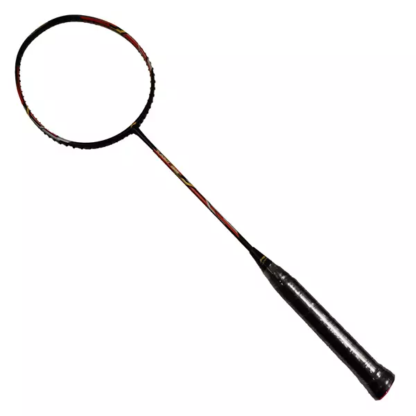 Li-Ning Badminton Racket Turbo 99 Free Senar + Grip + Cover - Black/Red