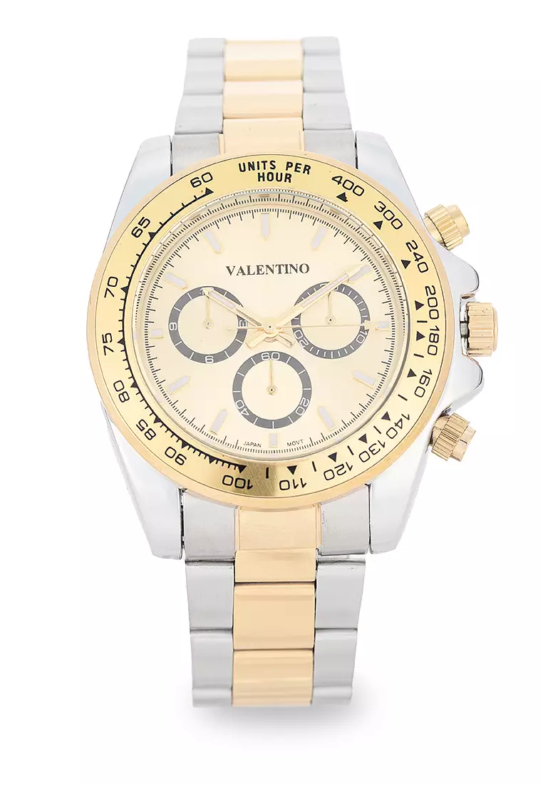 Analog Watch 20122551-Tt-Gold Dial