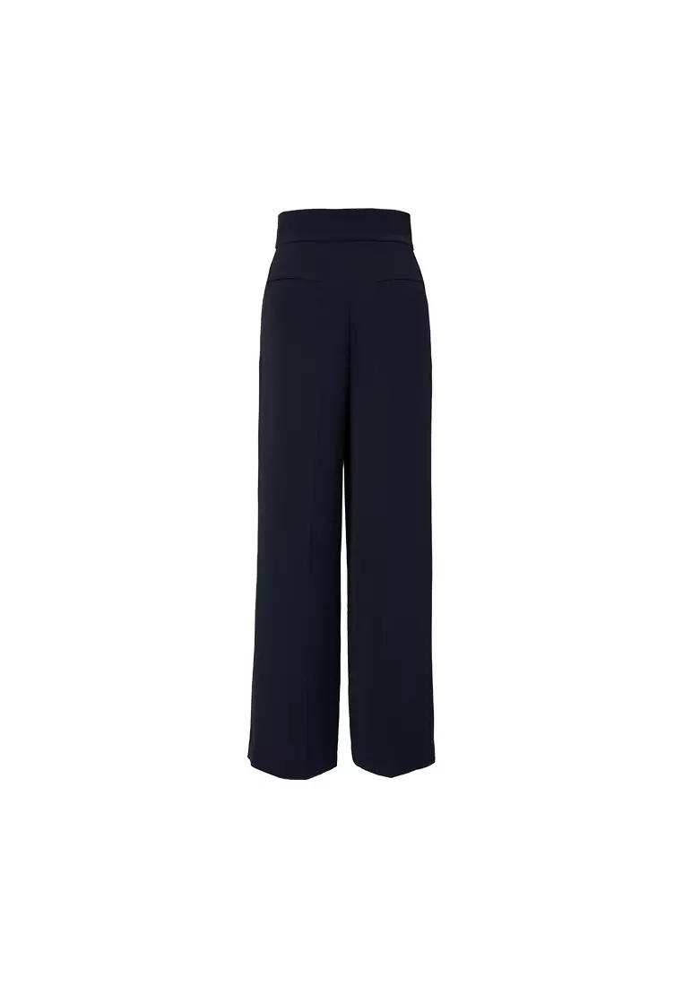 High Waist Wide Leg Smart Formal Pants