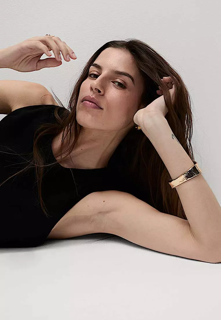 Linen Rich Cross Back Tank Top