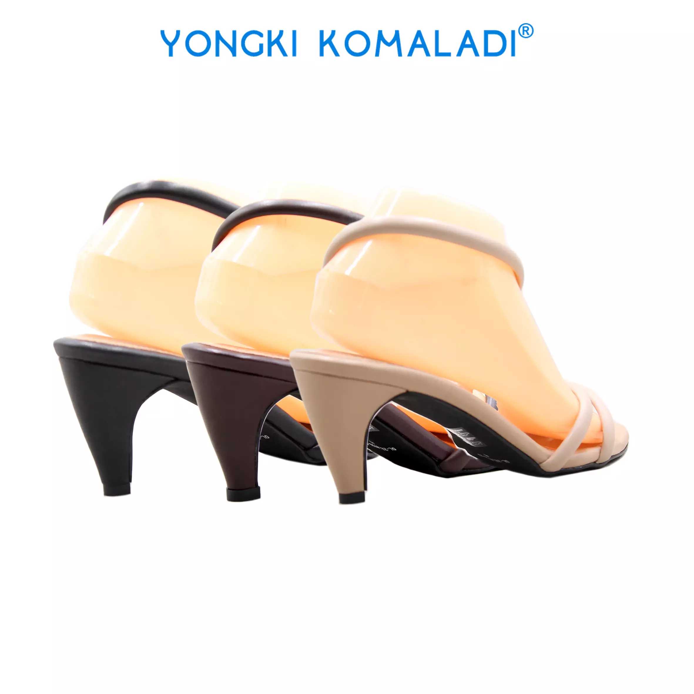 [ ORIGINAL ] YONGKI KOMALADI HEELS OL-ZELO724-23 COFFEE